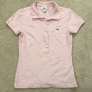 NWOT Lacoste women’s polo size 38